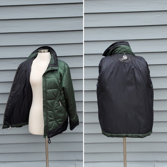 Vintage 90s y2k Sportalm Kitzbuhel Green Ski Pants and Winter Snowboard Jacket - Picture 5 of 9